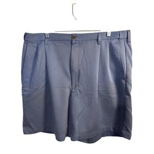 Haggar, Men’s Size 40, 100% Polyester, Blue, Dress Shorts, Golf, Outdoors